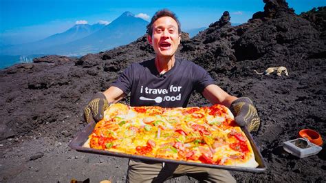 I Ate the Worlds Only Volcano Pizza