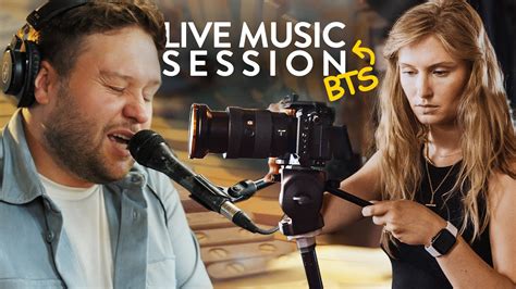 How To SHOOT and EDIT a Live Performance Session BTS Slingshot with Family of Things