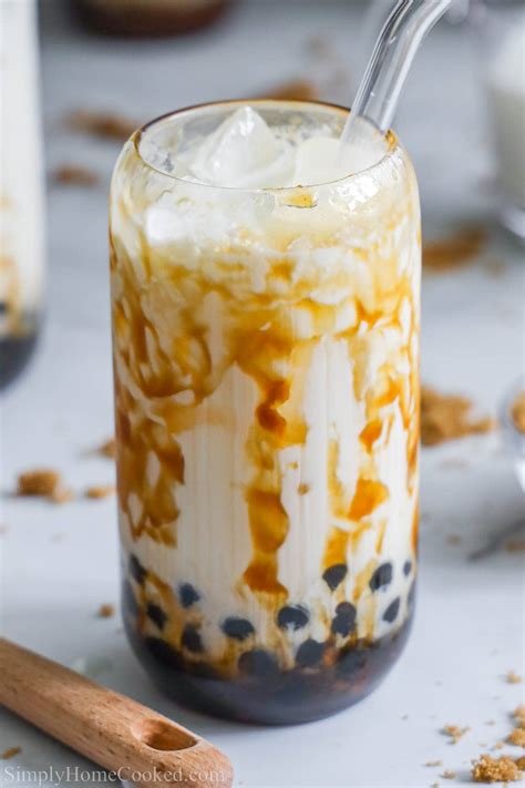 My FAVORITE  EASIEST Brown Sugar Boba Recipe