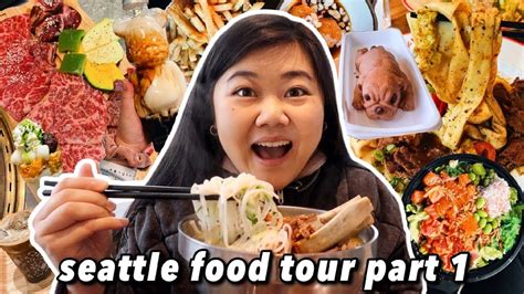 What to Eat in SEATTLE Seattle Food Tour Part 1 2023